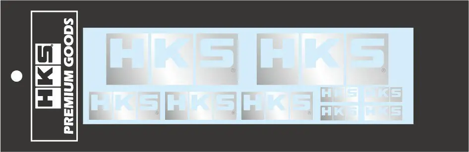 HKS 2024 Series "à la carte" Sticker Pack Mirror Limited Edition