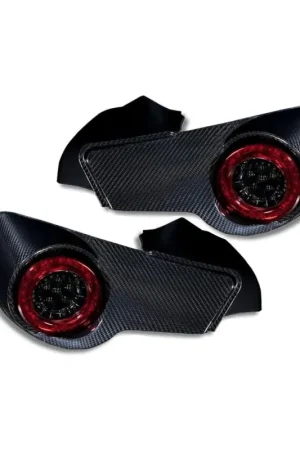 Cheap Valenti REVO Carbon Jewel LED Tail Lights Smoke Lens w/ Carbon Body 2013-2021 BRZ / 2013-2016 FRS / 2017-2021 GT86