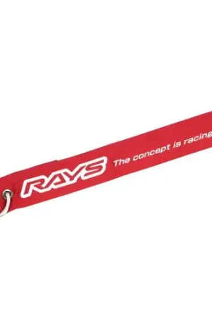 While Supplies Last RAYS Official Logo Ribbon Key Chain