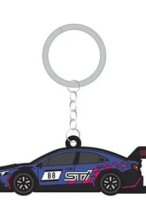 Hassle-Free Returns Subaru JDM STI NBR CHALLENGE 2024 Class Victory Commemorative Rubber Keychain