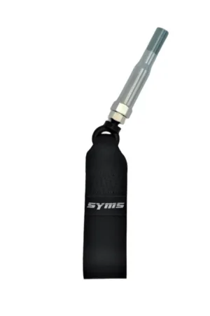 No Minimum Order SYMS Racing Rear Tow Strap Black 2015-2021 WRX / 2015-2021 STI