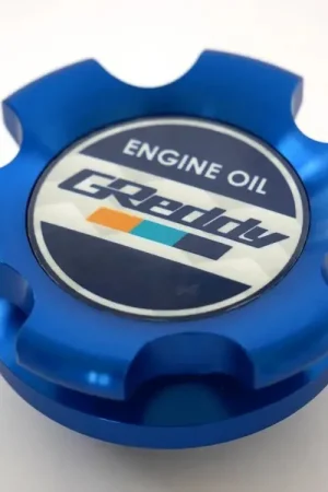GReddy Oil Filler Cap B-TYPE Blue Most Subaru Models Exclusive