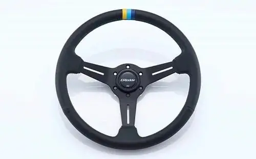 Get Yours GReddy Sports Steering Wheel 340mm Leather