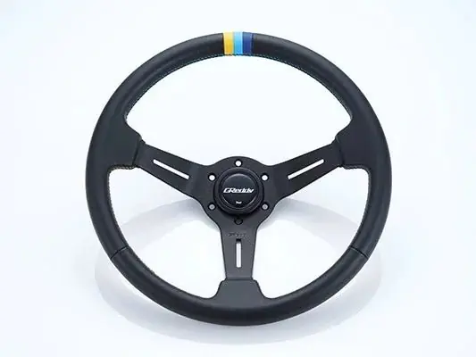 Final Sale GReddy Sports Steering Wheel 340mm Leather Deep Type