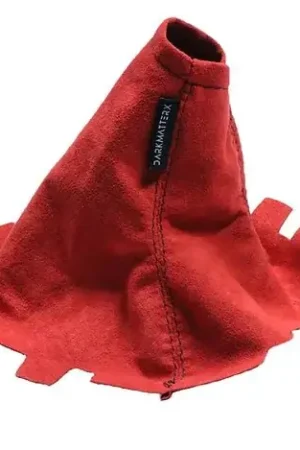 Free Delivery DARKMATTERX Alcantara Shift Boot Red w/ Black Stitching 2008-2014 STI