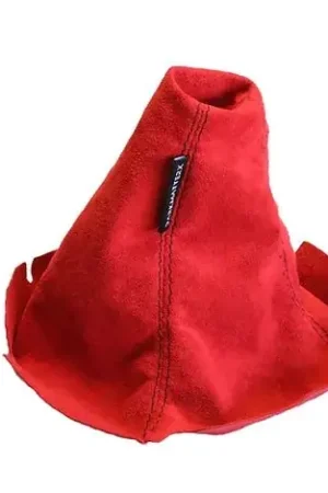 DARKMATTERX Alcantara Shift Boot Red w/ Black Stitching 2004 WRX Mega Sale