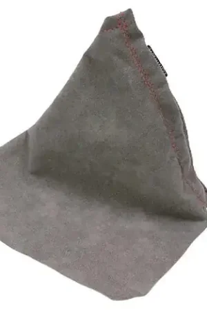 DARKMATTERX Alcantara E-Brake Boot Slate Grey w/ Red Stitching 2008-2021 WRX / 2008-2021 STI / 2013-2017 Crosstrek / 2009-2013 Forester / 2008-2016 Impreza / 2008-2010 Outback Special Offer