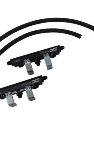 Cheap Racer X Fabrication Fuel Rail Pair Black w/ Lines and Fittings 2013-2021 BRZ / 2013-2016 FRS / 2017-2021 GT86