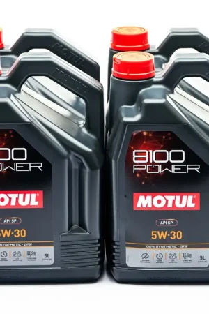 Motul 8100 5W30 Power Motor Oil Case (4x 5L Bottles) No Minimum Order