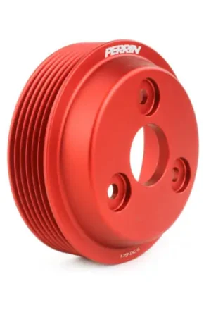 In Demand Perrin Water Pump Pulley Red 2022-2025 BRZ / 2022-2025 GR86