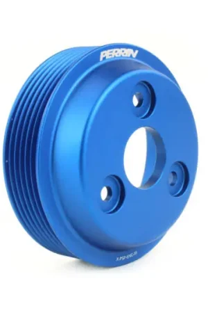 Hot Picks Perrin Water Pump Pulley Blue 2022-2025 BRZ / 2022-2025 GR86