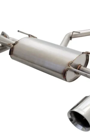 High Quality XForce Stainless Steel Catback Exhaust w/ 2.5" Piping and 4.5" Double Wall Tips 2013-2021 BRZ / 2013-2016 FRS / 2017-2021 GT86