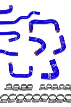 Brand New HPS Silicone Ancillary Coolant Hose Kit Blue 2008-2014 WRX