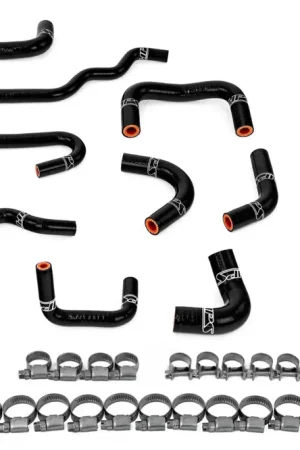 HPS Silicone Ancillary Coolant Hose Kit Black 2008-2014 WRX Cheap