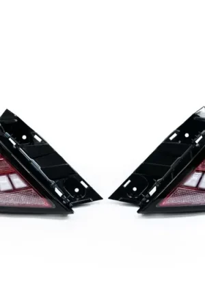 Molded Innovations EvoGlow Series DynamicLume LED Tail Lights Red Lens w/ Black Base & White Bar 2022-2024 WRX Money Back Guarantee