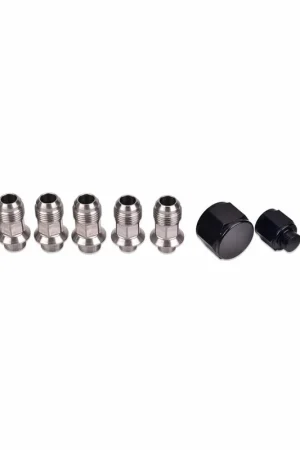 IAG Stainless Steel AN Breather Fitting Set 2006-2014 WRX / 2004-2021 STI Today Only