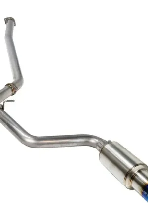 Remark R1-Spec Catback Exhaust Titanium Muffler Section w/ Burnt Tip 2008-2014 STI Trending