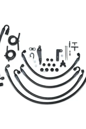 Popular IAG Performance PTFE Fuel Line Kit for use w/ Cobb Flex Fuel Kit 2008-2014 WRX / 2008-2021 STI