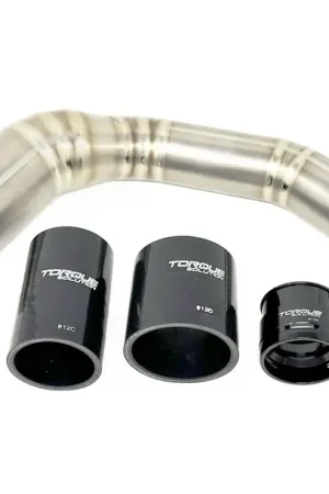 Torque Solution Titanium Top Mount Charge Pipe Brushed 2022-2024 WRX / 2019-2023 Ascent / 2020-2024 Outback XT Warranty Included
