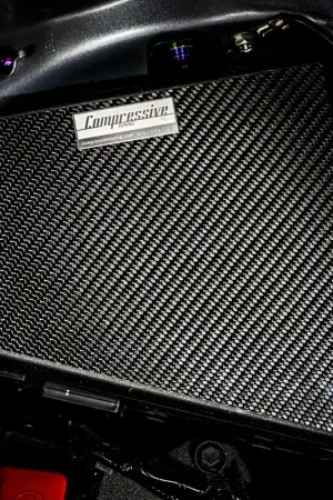 Hot Deal Compressive Tuning EngineArt Carbon Fiber Fuse Box Cover Plate Kit 2022-2025 WRX