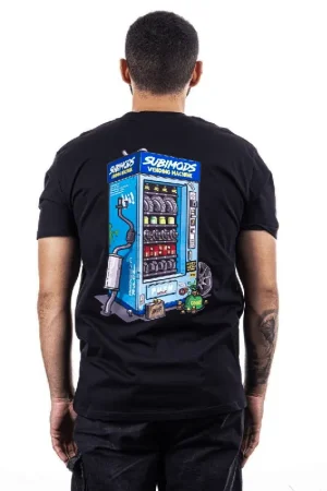 Last Chance Subimods Official Guilty Pleasures Series "Vending Machine" Short Sleeve Shirt Black