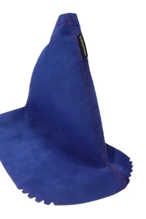 DARKMATTERX Alcantara E-Brake Boot Blue w/ Red Stitching 2022-2024 WRX Genuine