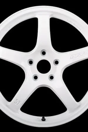 Gram Lights 57CR Limited White OXZ 18x9.5 5x114.3 38mm Offset 2015-2024 WRX / 2011-2021 STI Limited Time
