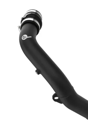 Weekend Sale aFe Power BladeRunner 2-1/2 IN Aluminum Hot Charge Pipe Black 2022-2024 WRX / 2020-2024 Outback 2.4L w/ Turbo Engine
