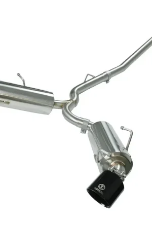 aFe Power Takeda 2-1/2" 304 Stainless Steel Cat-Back Exhaust System w/ Black Tips 2013-2021 BRZ / 2013-2016 FRS / 2017-2021 GT86 Hassle-Free Returns