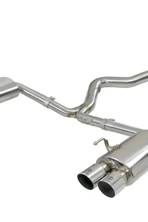 aFe Power Takeda 304 Stainless Steel Cat-Back Exhaust System w/ Polished Tips 2015-2021 WRX / 2015-2021 STI Discount