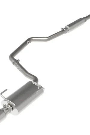 aFe Power Takeda 2-1/4 IN 304 Stainless Steel Cat-Back Exhaust System w/ Polished Tip 2012-2016 Impreza Sedan w/ 2.0L Engine Hassle-Free Returns