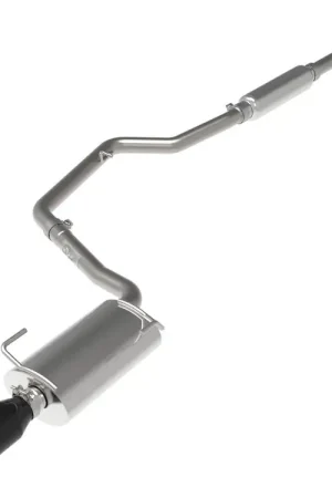 Brand New aFe Power Takeda 2-1/4 IN 304 Stainless Steel Cat-Back Exhaust System w/ Black Tip 2012-2016 Impreza Sedan w/ 2.0L Engine