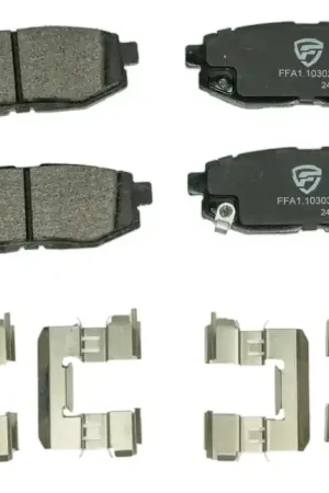 Reduced Price FactionFab V2 Rear Brake Pads - 2022-2024 WRX w/ Hand E-Brake