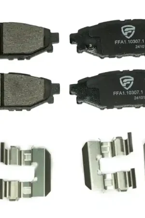 FactionFab Rear Brake Pads V2 Subaru 2008-2021 WRX Non EyeSight w/ Steel Caliper Top Pick