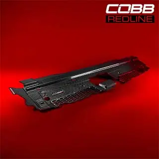One Day Deal COBB Redline Carbon Fiber Radiator Shroud 2021-2023 Ford F-150 / 3.5L / 5.0L / Raptor / Limited / 2021-2024 Ford F-150 2.7L