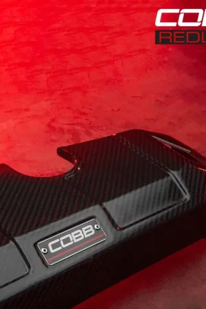 COBB Redline Carbon Fiber Coolant Cover 2017-2024 Ford F-150 2.7L / 3.5L / Raptor / 2019-2020 Ford F-150 Limited / 2021-2023 Ford F-150 5.0 / 2021-2024 Ford F-150 Tremor Bargain