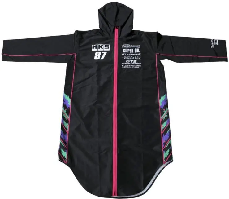 HKS Team Raincoat 2025 Series Black Original