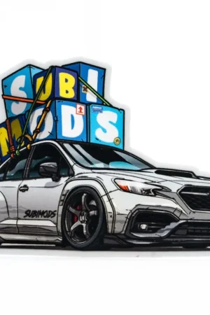 Subimods Official Twenty Twenty-Five Series "Fully Loaded WRX" Slap Sticker New Arrival