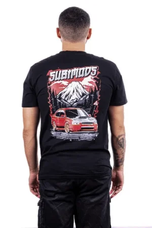Subimods Official "From Japan with Love" Short Sleeve Shirt Black Mega Sale
