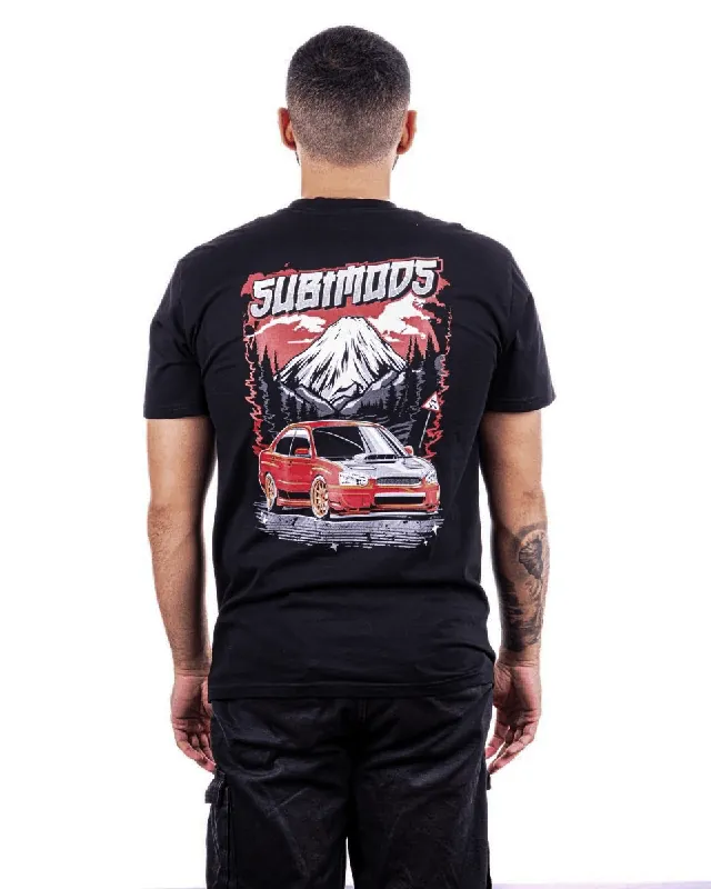 Subimods Official "From Japan with Love" Short Sleeve Shirt Black Mega Sale
