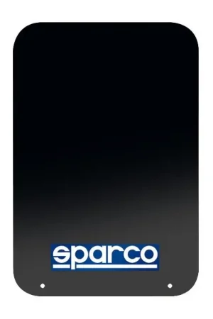 Sparco Universal Mud Flaps Black Free Shipping