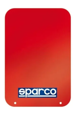 Price Drop Sparco Universal Mud Flaps Red
