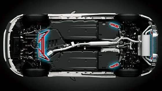 Modern Toyota TRD GR Member Brace Set 2022-2024 GR86