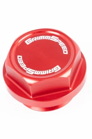 Limited Offer GrimmSpeed Bolt Style Red Oil Cap Most Subaru Models