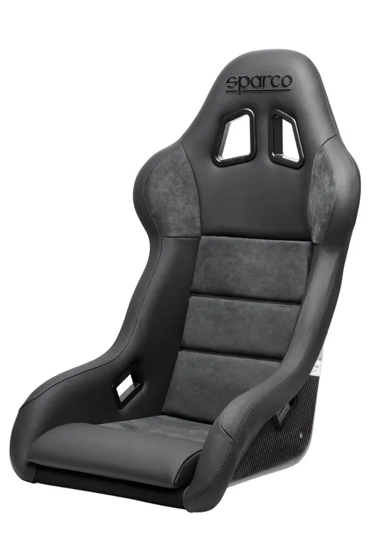 Sparco Evo L Performance Fixed Back Racing Seat Black w/ Carbon Fiber Shell Top Pick