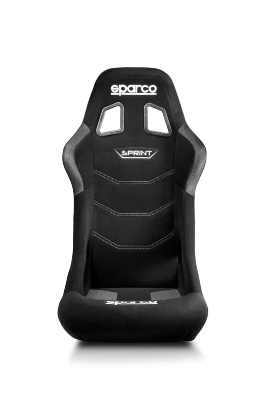 Sparco Sprint Fixed Back Racing Seat Black Cloth Weekend Sale