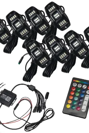 ORACLE Lighting ColorSHIFT RGB+W Underbody Wheel Well Rock Light Kit 8 Piece Free Shipping