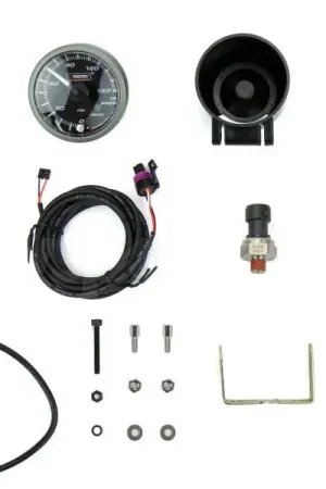 Prosport Premium Series Electronic Oil Pressure Gauge 52mm w/ Amber or White Display and White Needle Best Price