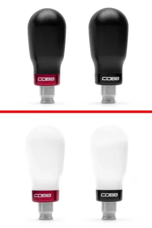 COBB Weighted Tall Shift Knob w/ Interchangeable Base 2017-2020 Honda Civic Si / 2017-2021 Honda Civic Type R High Quality