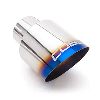 Seasonal Sale COBB Blued Titanium Exhaust Tip Kit 2015-2024 Volkswagen Golf GTI